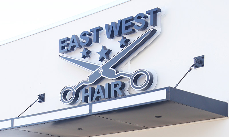 East West Hair Exterior
